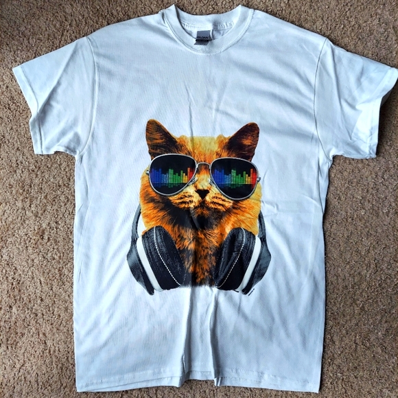 DJ CAT T Shirt - Picture 1 of 2